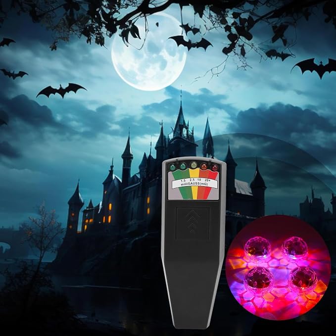 Kit Equipo Fantasma Medidor EMF Detector Paranormal miniatura 7