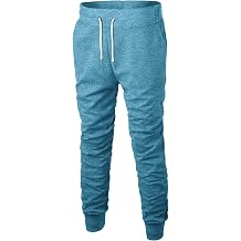 Ohoo Sweatpants للرجال مع جيوب تشغيل الركض تجريب السراويل