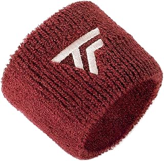 أساور معصم من تكنيفايبر، أحمر، قطعتان