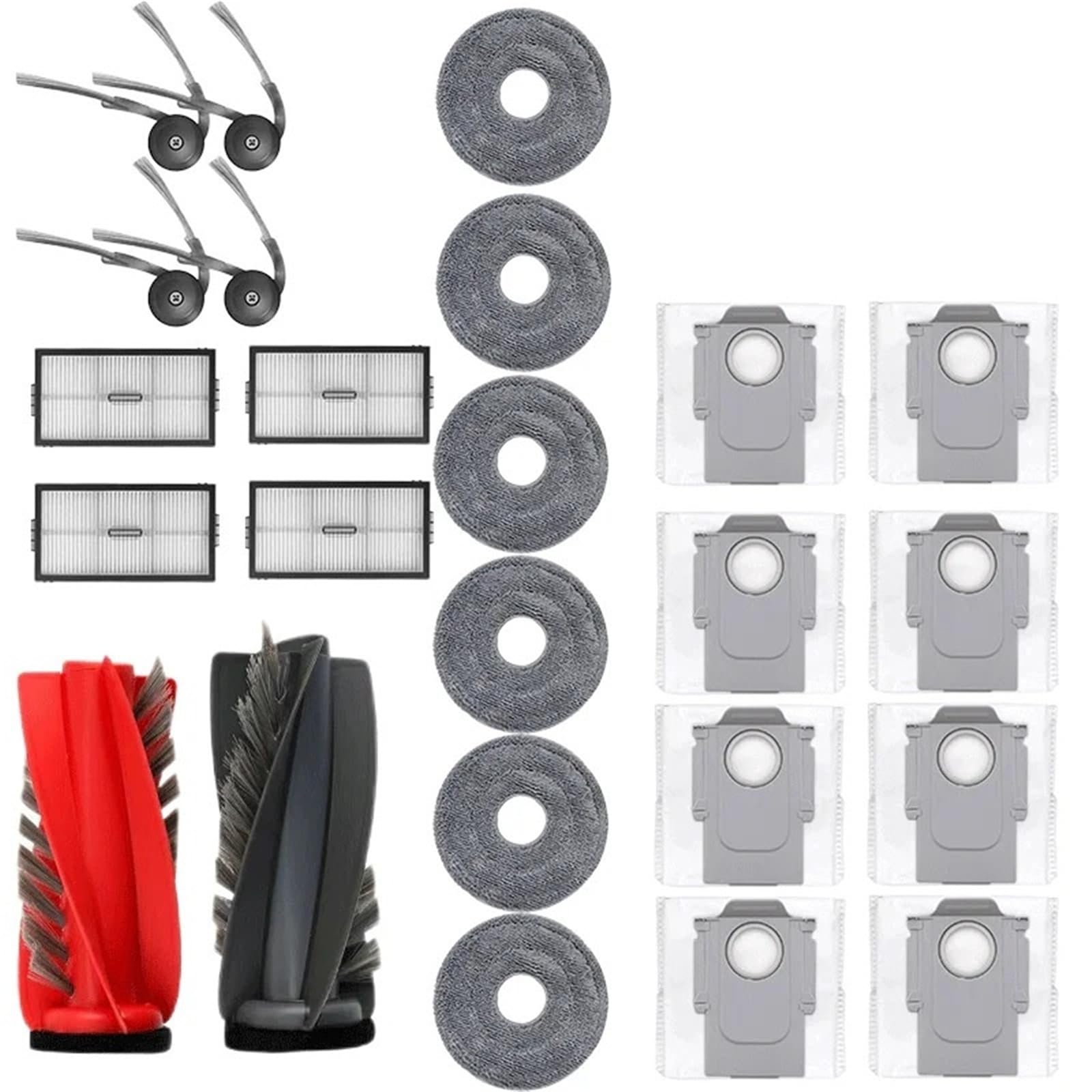 Kit Di Manutenzione 5 In 1 Compatibile Con Gli Aspirapolvere Robot Roborock Saros 10R G20S Ultra(19)