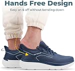 FitVille Men's Wide Road Running Shoes Athletic Sneakers Lightweight Workout Walking Shoes - Highland Core Jogger V1