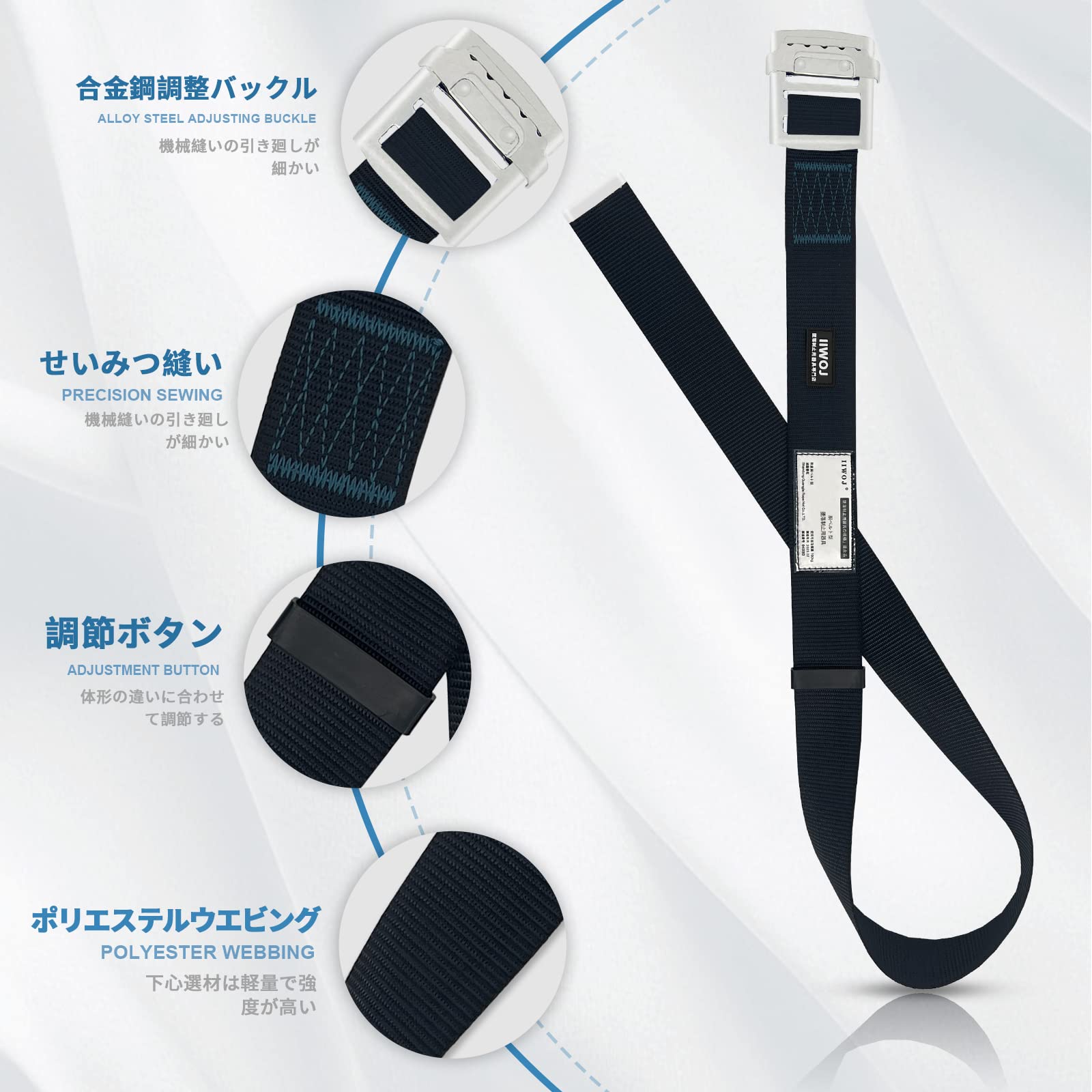 新規格⭐️ 安全帯 胴ベルト型安全帯 胴ベルト 新規格 胴ベルト型安全帯 墜落制止 Amazon.co.jp: [光円電工] 安全帯 胴ベルト 新規格 胴ベルト型