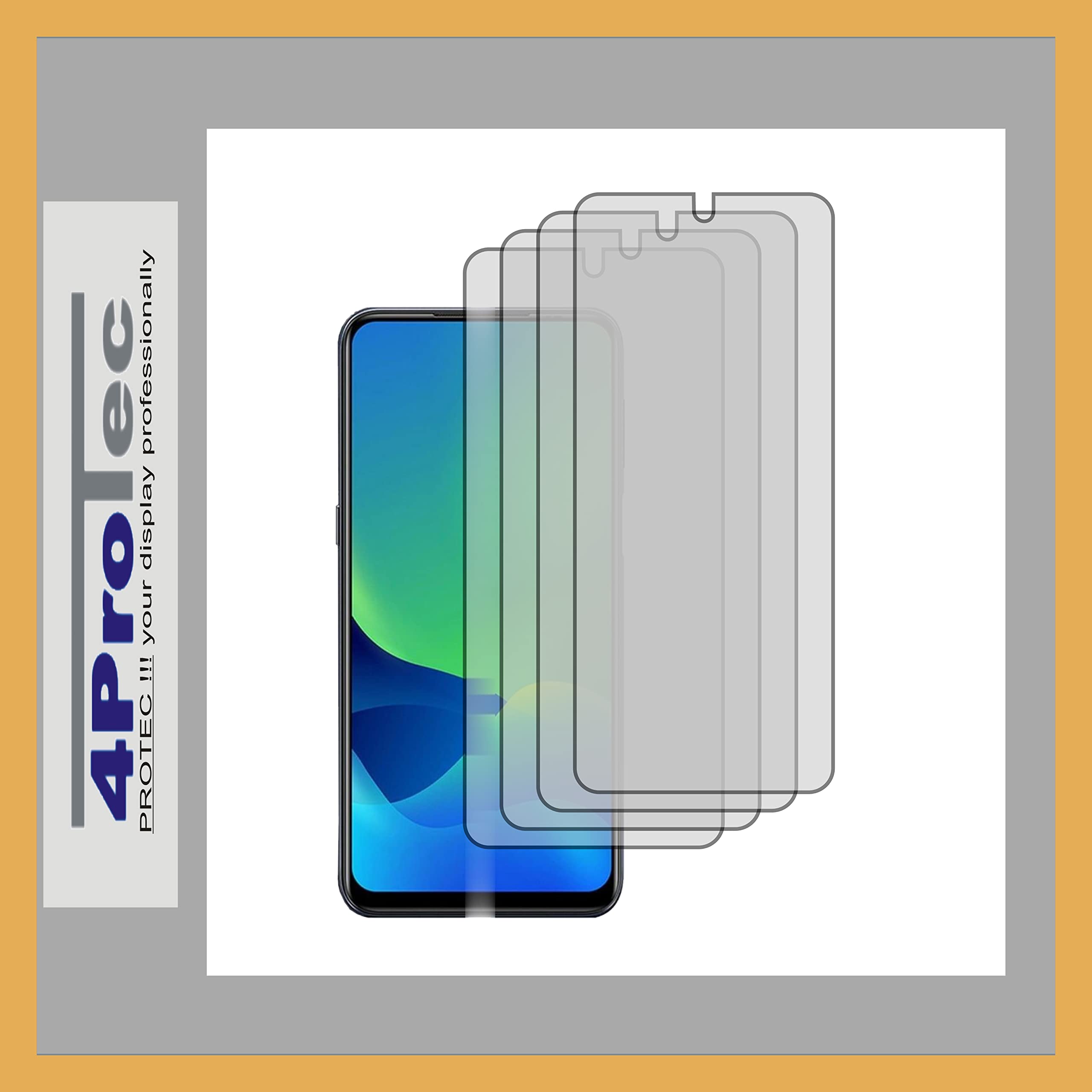 4ProTec | 4x Crystal Clear screen protector for Ulefone Note 13P