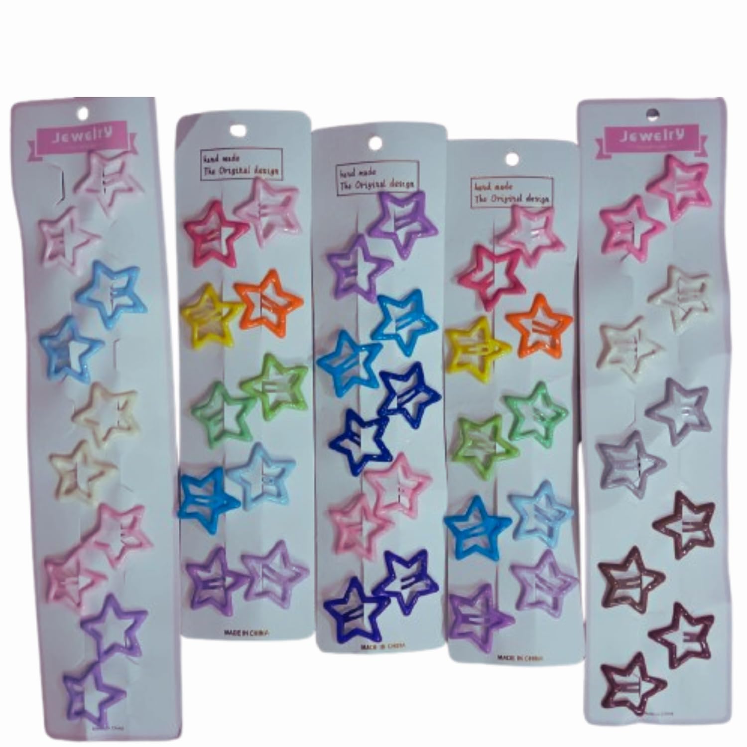 DvDs Kart 20 Pcs Multicolored Hair Clip Star Shape Tic Tac Clips Barrettes Accessories Side Pin Accessory for Baby Girl, Girls & Women (B0DGHPWJ8Y) Amazon Price History, Amazon Price Tracker