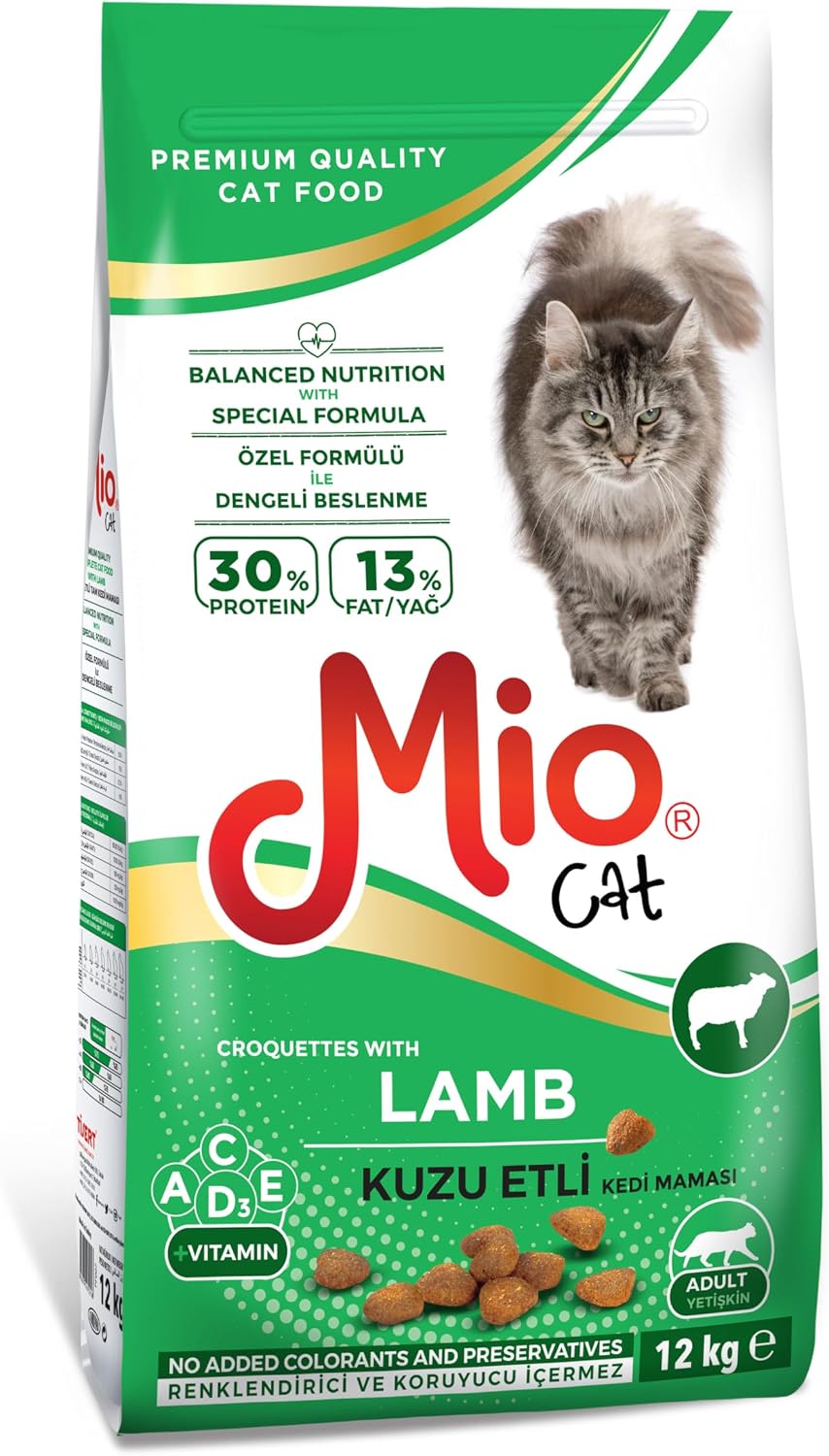 Mio 12 kg Kuru Mama - Kedi - Kuzu Etli