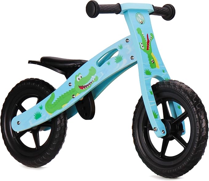 Nicko Children's Wooden Balance Bike Running Bike First Bike