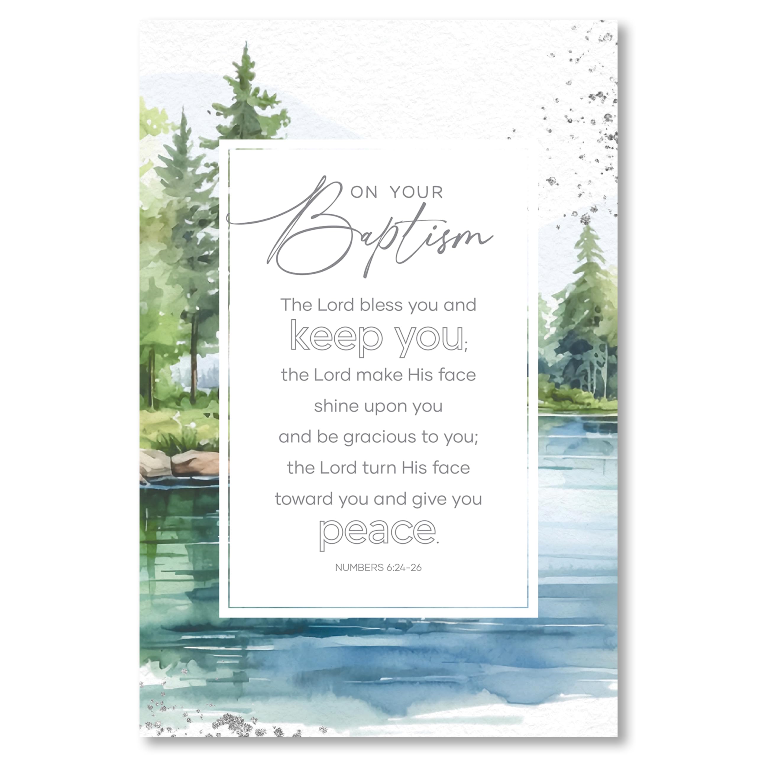 DEXSA On Your Baptism Wood Frame Wall Plaque 6