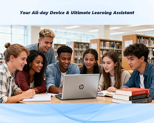 Miniatura 9 de HP Laptop con pantalla táctil de 15.6 pulgadas para estudiantes, Intel Core i3, 32 GB de RAM  SSD de 1 TB, ligera, batería de larga duración,