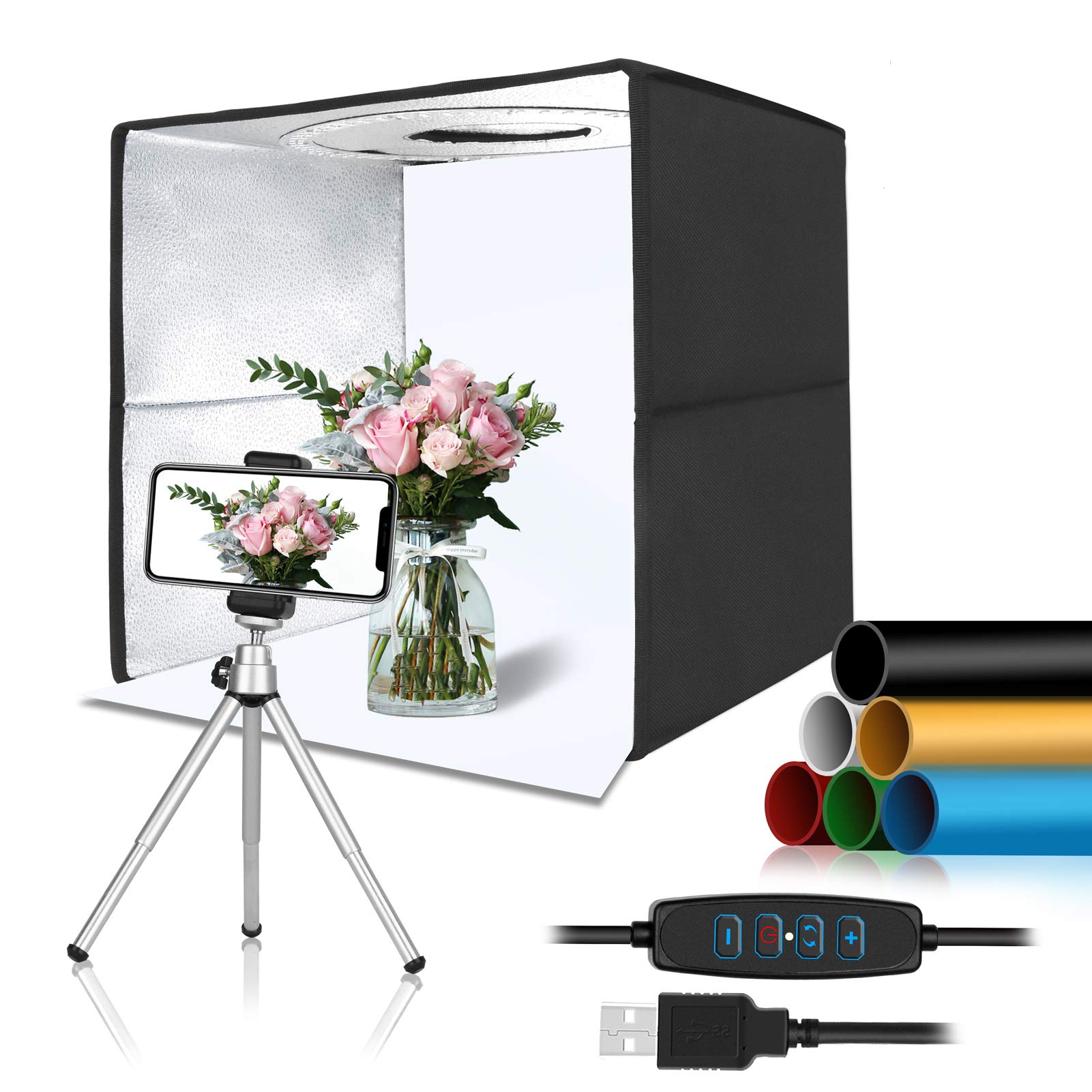 Buy Emart Light Box Photography, 12"x12" Portable Photo Studio Box