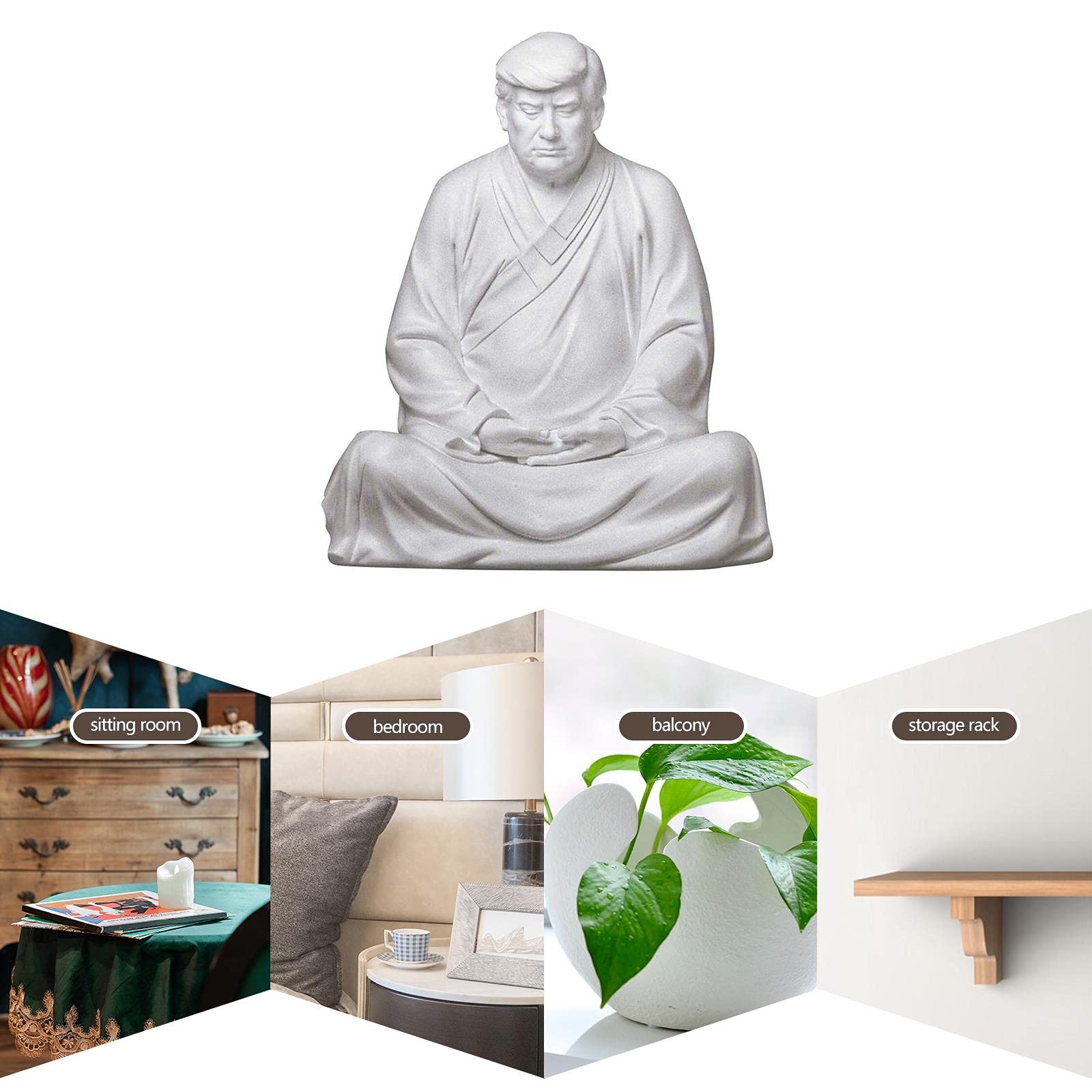 Amazon.co.jp: 置物 工芸品 彫刻 付属品ドナルド・トランプ仏像像元