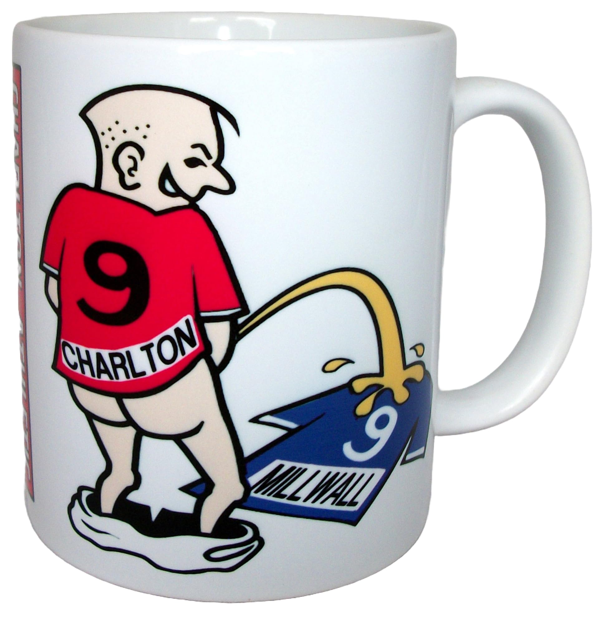 Wee On Funny Charlton Millwall Football Fan Rivalry Shirt Mug Athletic Gift