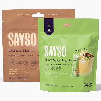 SAYSO Skinny Spicy Margarita Sticks & Espresso Bundle