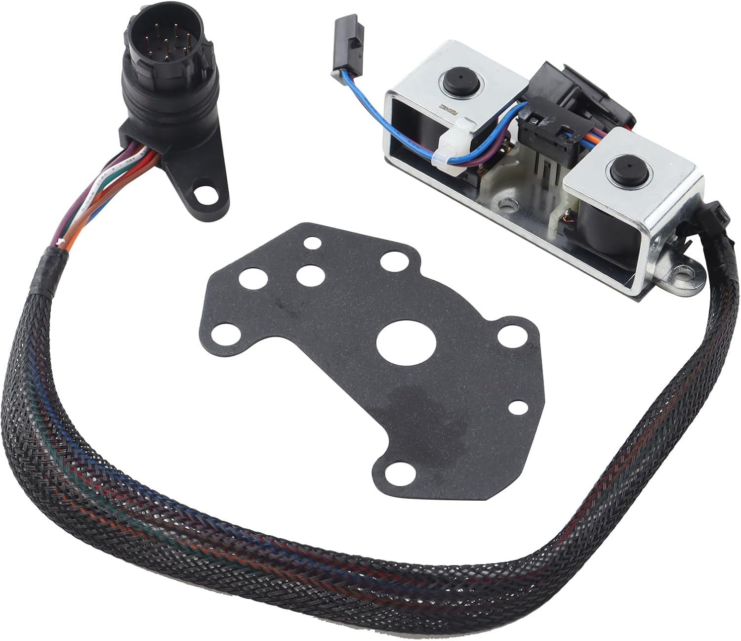 Automatic Transmission Filter Gasket Kit w/Governor Pressure Sensor Solenoid Compatible with 2000-2007 Dodge Ram 1500/2500/3500 Dakota Durango Jeep Grand Cherokee Replace# A500 A518 A618