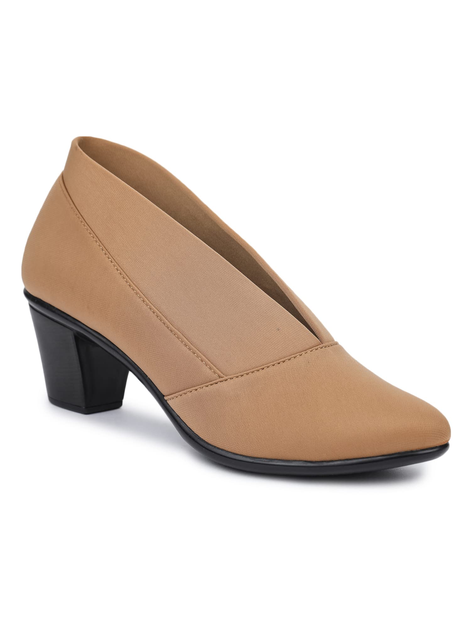 ShezoneWomen's Beige Color Boots (NK3712)