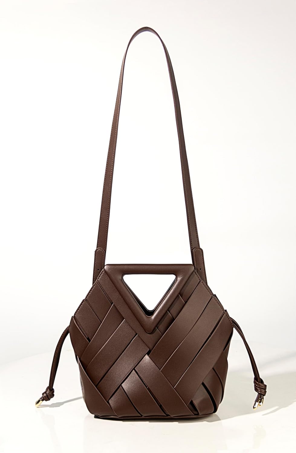 Trendy Woven Clutch Purses for Women Designer Top Handle Bag with Pouch Small Crossbody Shoulder Bag Elegant Handbag Satchels