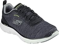 Mens Flex Advantage 5.0 - Arlus Sneakers, Color Black/Lime, Size: 7.5 M US