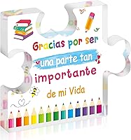 Vista 20 de Regalos de cumpleaños para papá en español de Yopyame - Placa acrílica de rompecabezas para decoración de escritorio de oficina Recuerdo