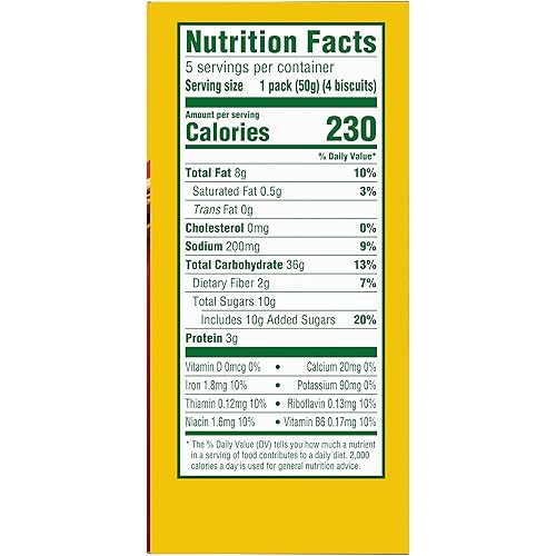 Miniatura 18 de belVita Galletas de desayuno con canela y azúcar morena, 5 paquetes (4 galletas por paquete)