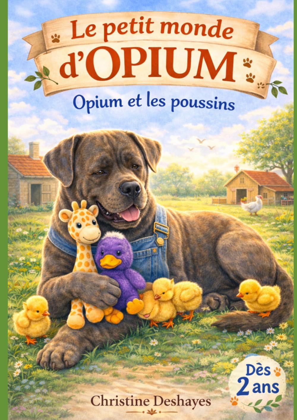 Le petit monde d'Opium: Opium et les poussins