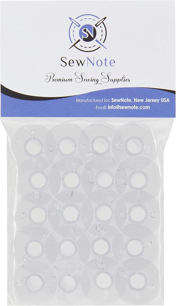 SewNote Sewing Bobbins for Janome Sewing Machine 20 Pack