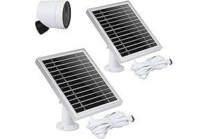 UYODM 2PACK Solar Panel Power Your SimpliSafe Outdoor Camera Continuously
