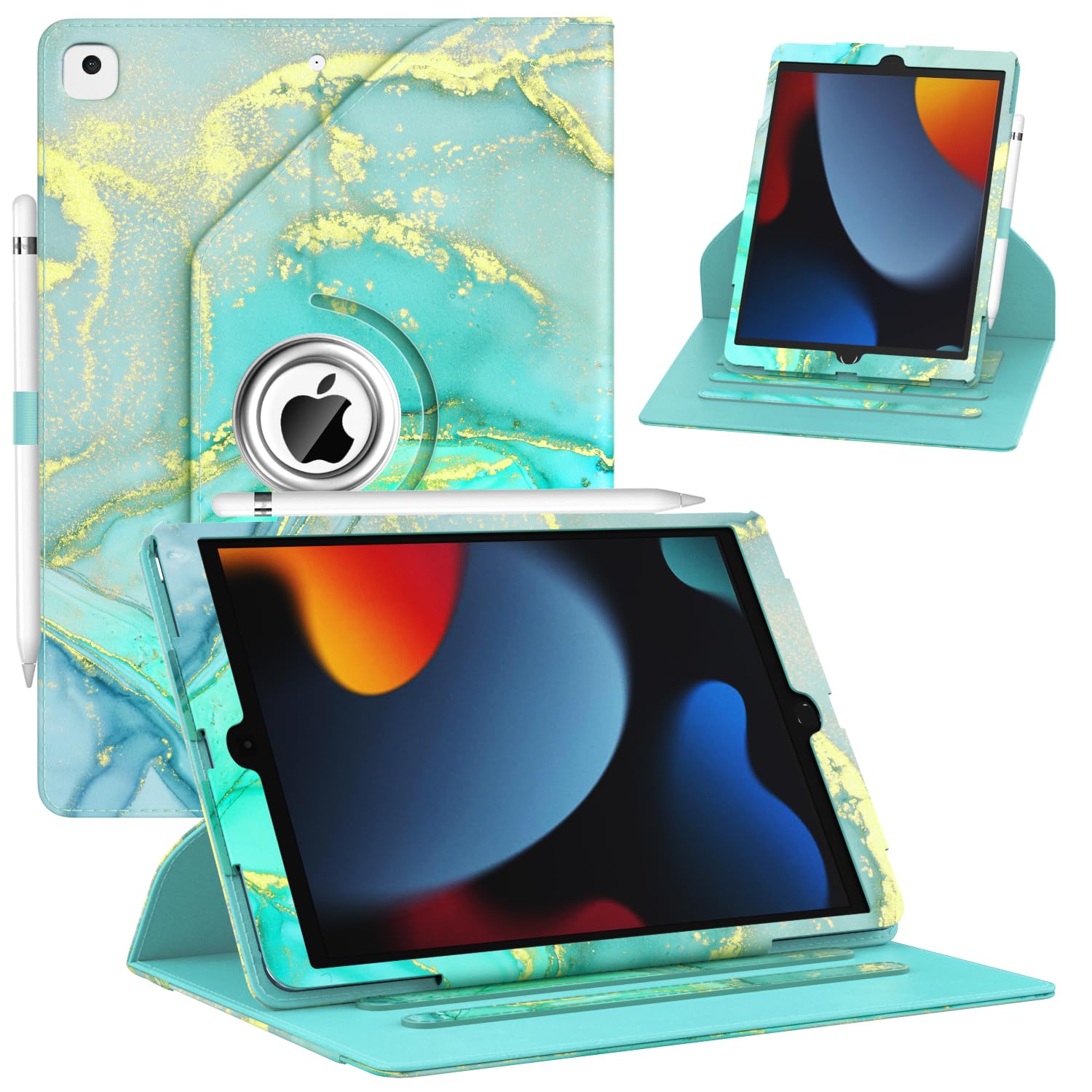 ZoneFoker for New iPad 9th/ 8th/ 7th Generation Case, iPad 10.2 Case ...