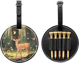 Bambi - Bolsa de almacenamiento para camisetas de golf, color negro, bolsa de almacenamiento multifuncional para hombres, material de poliuretano duradero