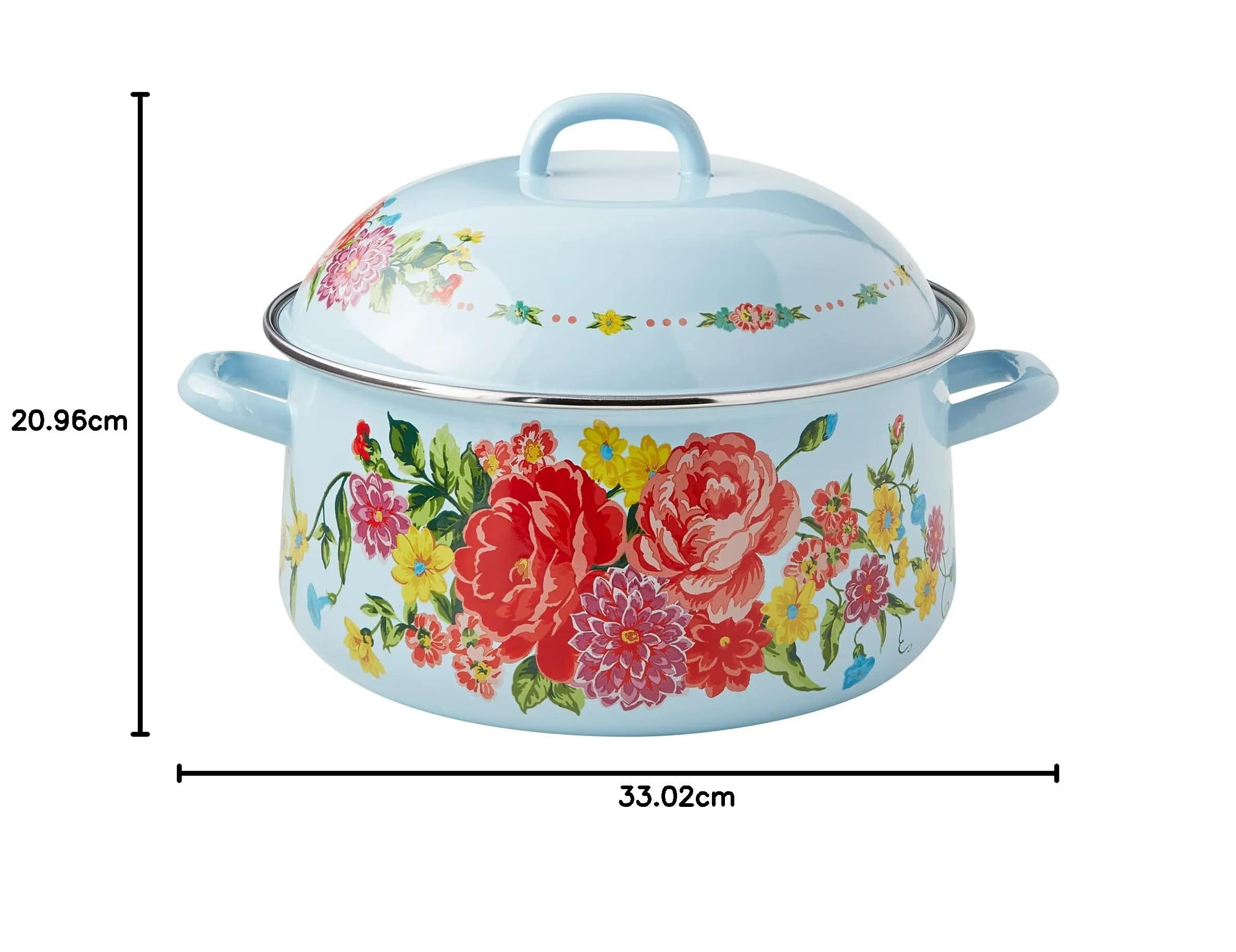 Amazon.co.jp: The Pioneer Woman Sweet Rose 6.4クォート