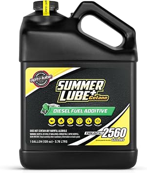 Opti-Lube Summer+ Cetane Formula Diesel Fuel Additive Gallon 1 Gallon - Treats 2560 Gallons