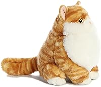 Vista 3 de Aurora - Gatos gordos - Gatito atigrado Butterball de 9.5 pulgadas