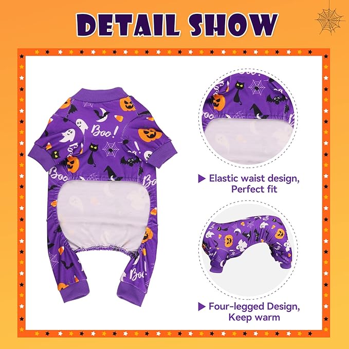 Pijama Disfraz Halloween para Perro Pequeño/Mediano Talla S/M miniatura 4
