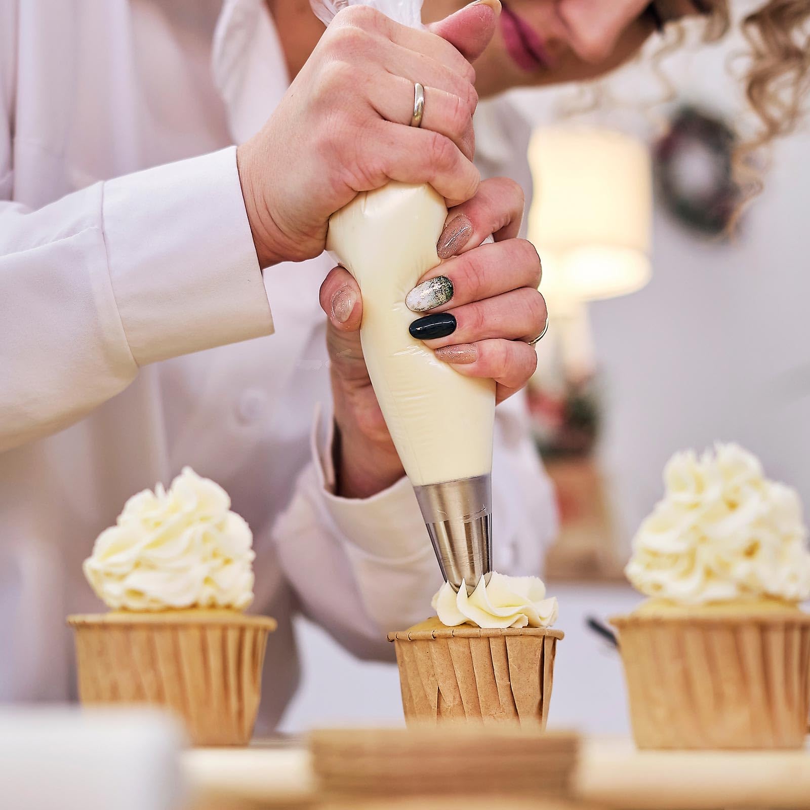 16 Inch Piping Bags 100-Pack Disposable Piping Bags 16