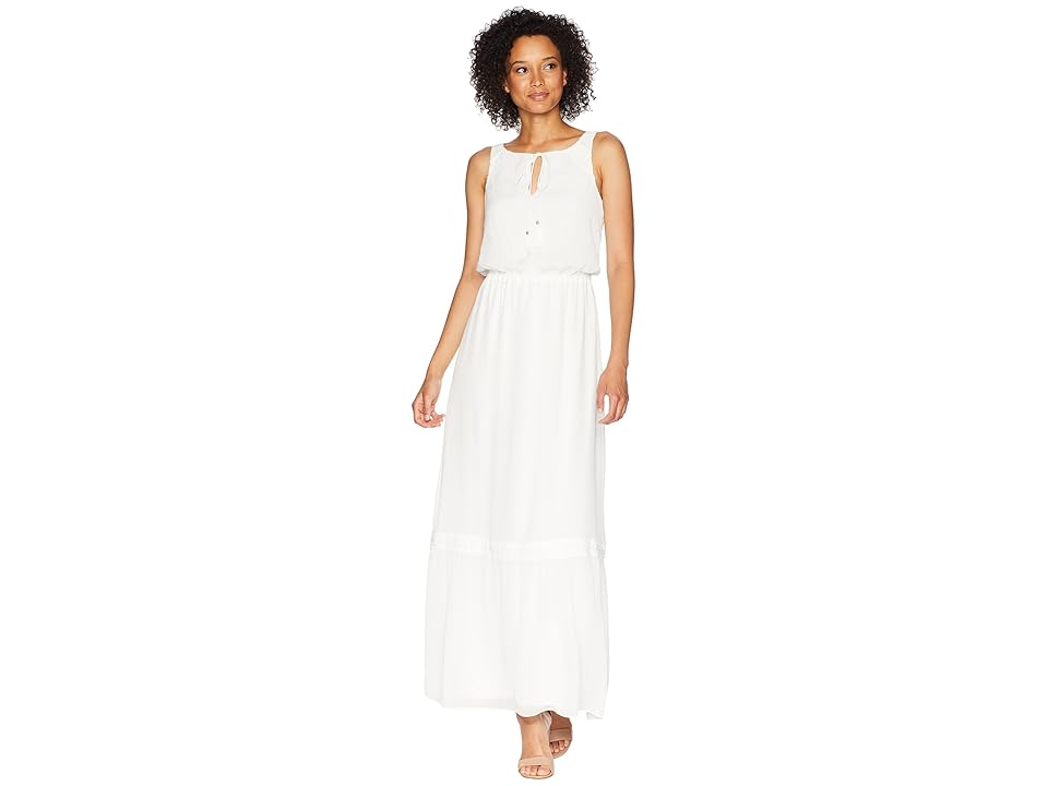 

Adrianna Papell Sleeveless Maxi Dress (Ivory) Women's Dress