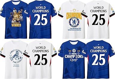 新品 クラブ•ワールド•カップ 2025 優勝マッチシャツ チェルシー G287 Amazon.co.jp: コール・パーマー Tシャツ チェルシー クラブ