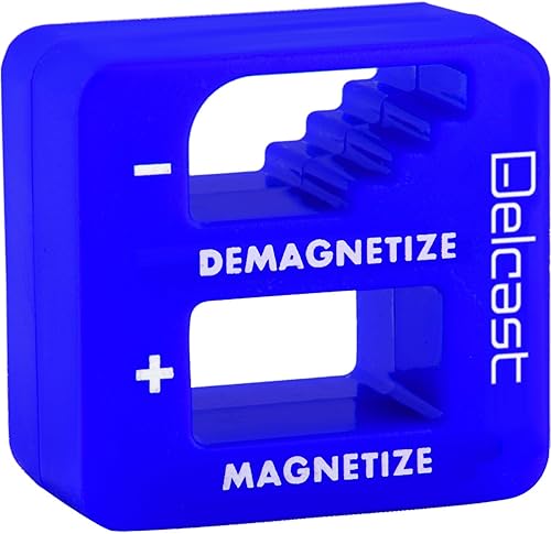 Delcast MBX magnetizador y desmagnetizador para puntas de desarmadores, brocas y herramientas pequeñas