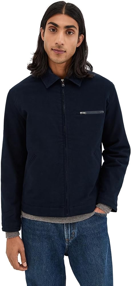 Theory Mサイズ ジャケット Amazon.com: Theory Men's Workwear Jacket, Baltic, Blue, M
