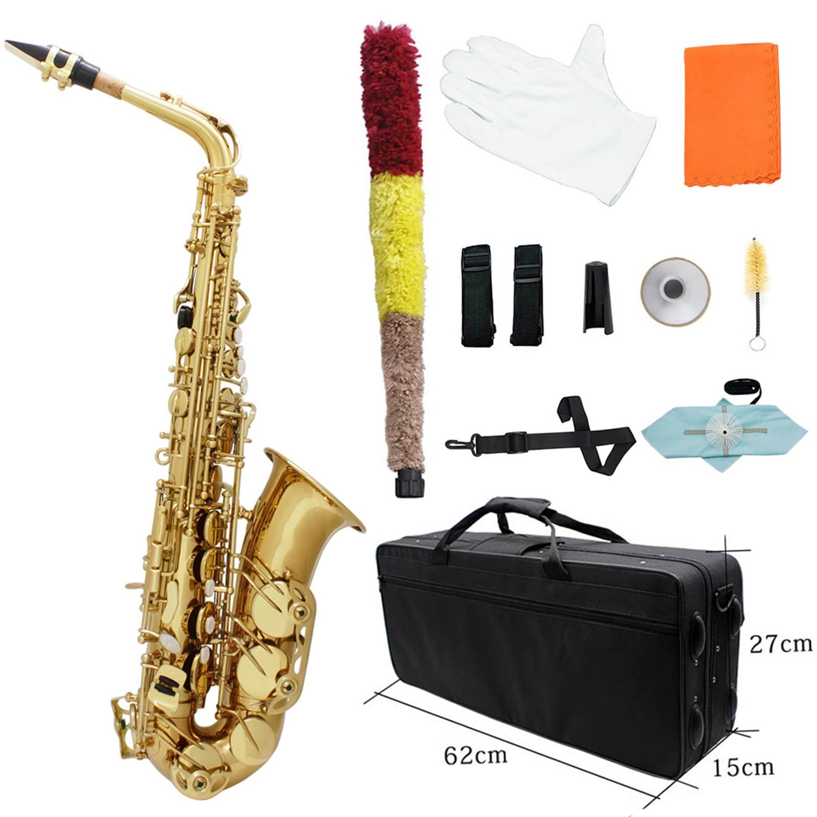 Saksofon altowy Es dur Instrument dęty blaszany