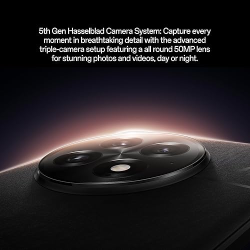Vista 5 de OnePlus 13,16GB RAM + 512GB Storage,Dual-SIM,Unlocked Android Smartphone, Snapdragon 8 Elite, 80W SUPERVOOC Fast Charging and 50W AIRVOOC Charging
