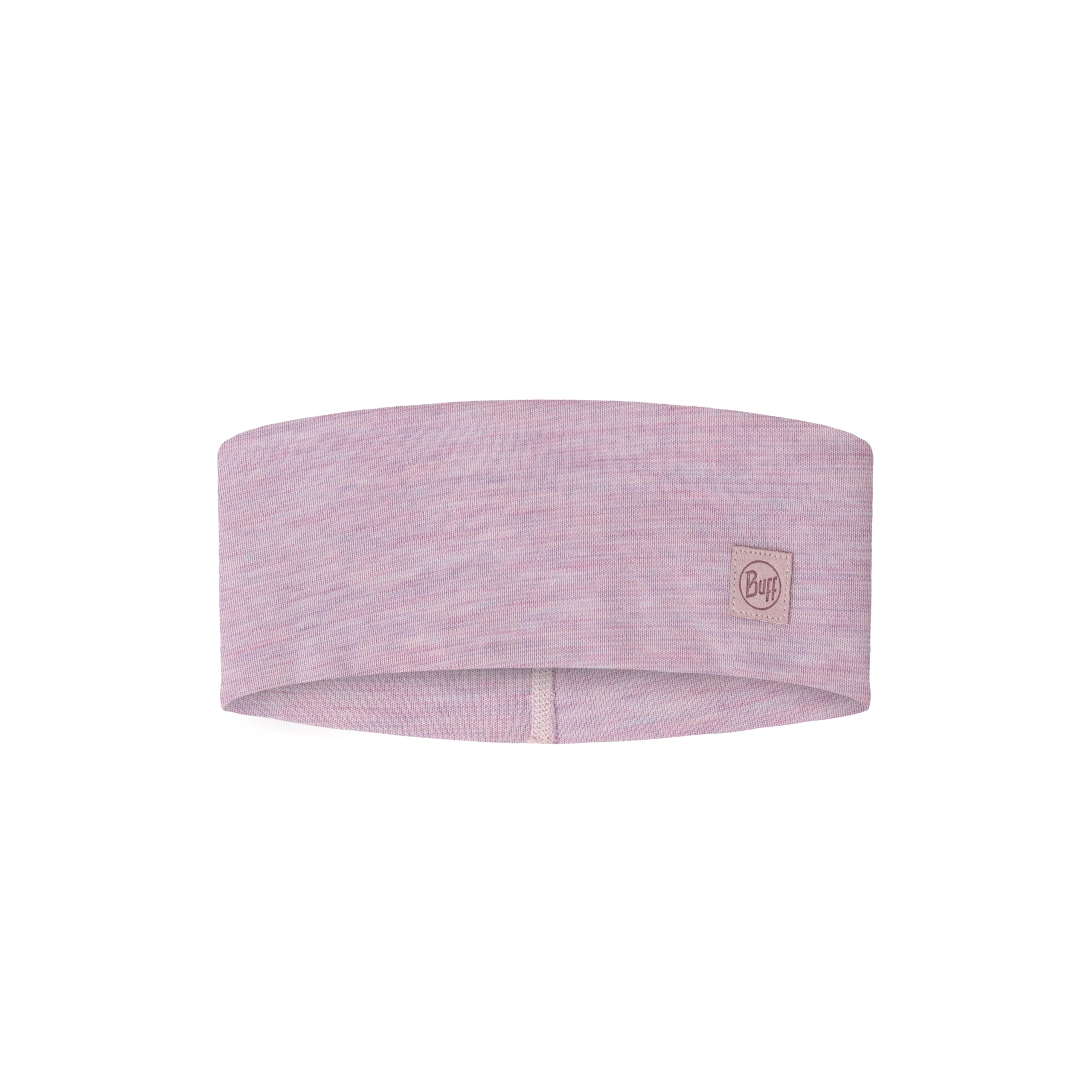 Buff®| Merino Wide Headband Man Woman Adult, Multifunctional Scarf, 100% Merino Wool, Trekking, Outdoor, Sustainable, Thick, One Size, Pink