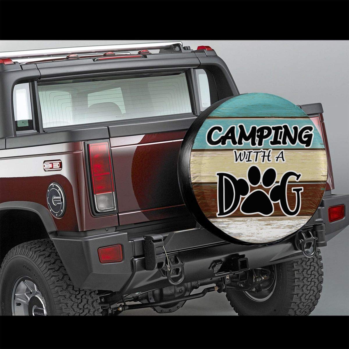 Copertura impermeabile per ruota di scorta divertente per rimorchi, camper, SUV, camion, camper, viaggi e rimorchi (35,4 cm, 40,5 cm, 40,6 cm, 43,4 cm