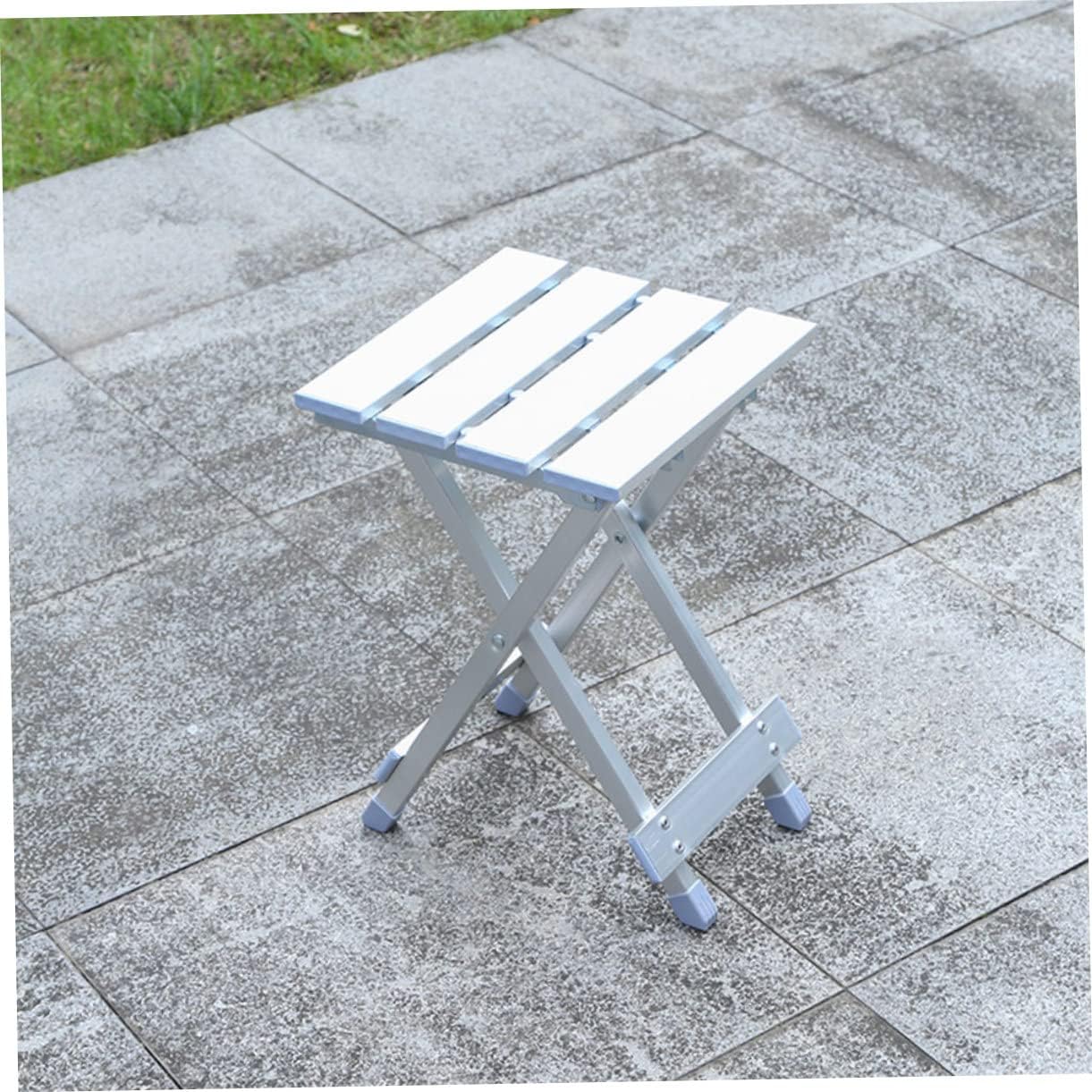 Folding Fishing Stool Aluminum Alloy Compact Camping Chair Perfect for Outdoor Activities