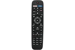 Philips TV Remote Control Replacement for NH500U and Other Models