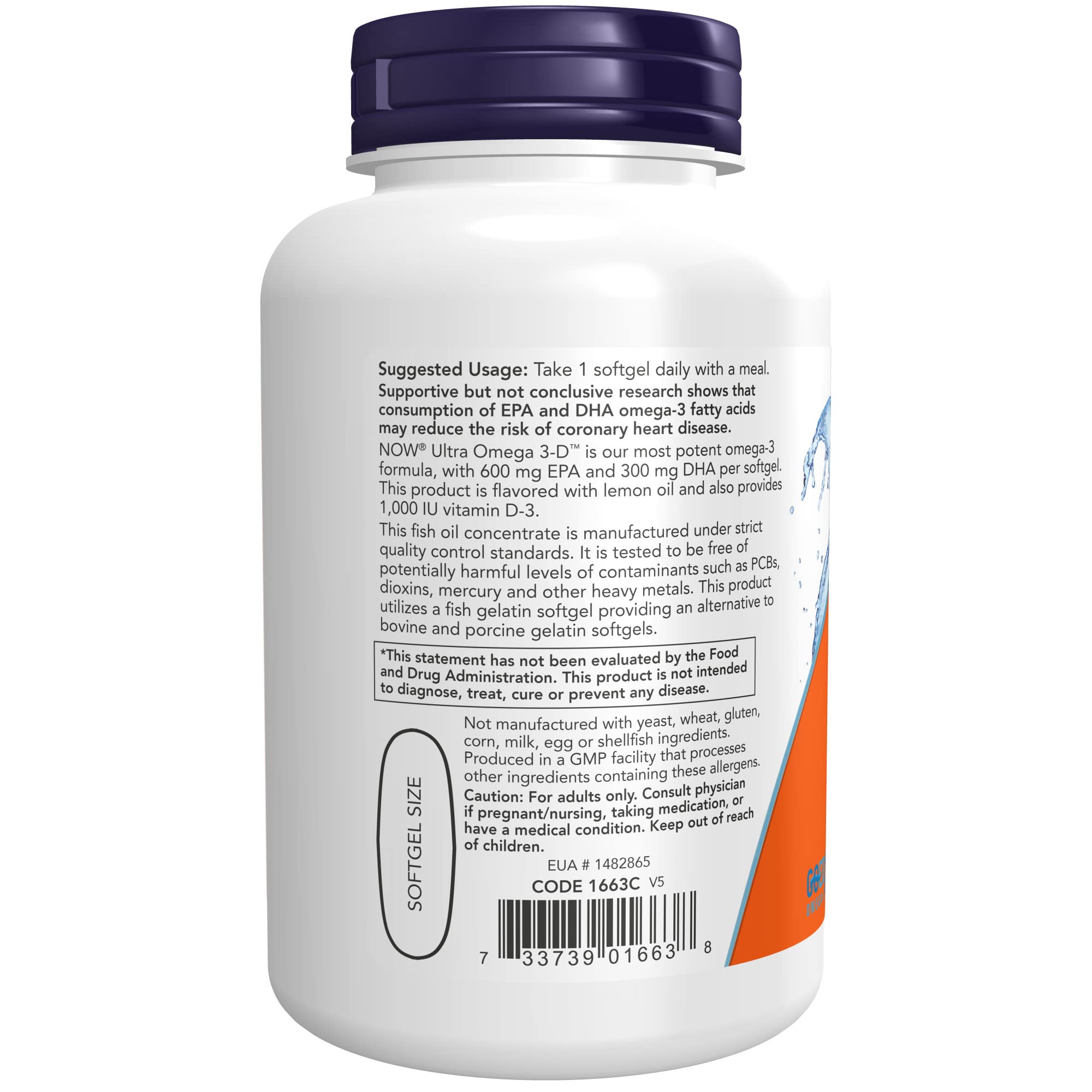 NOW Supplements, Ultra Omega 3-D™, Omega-3 Fish Oil + Vitamin D-3, 90  Softgels : Amazon.com.au: Health, Household \u0026 Personal Care