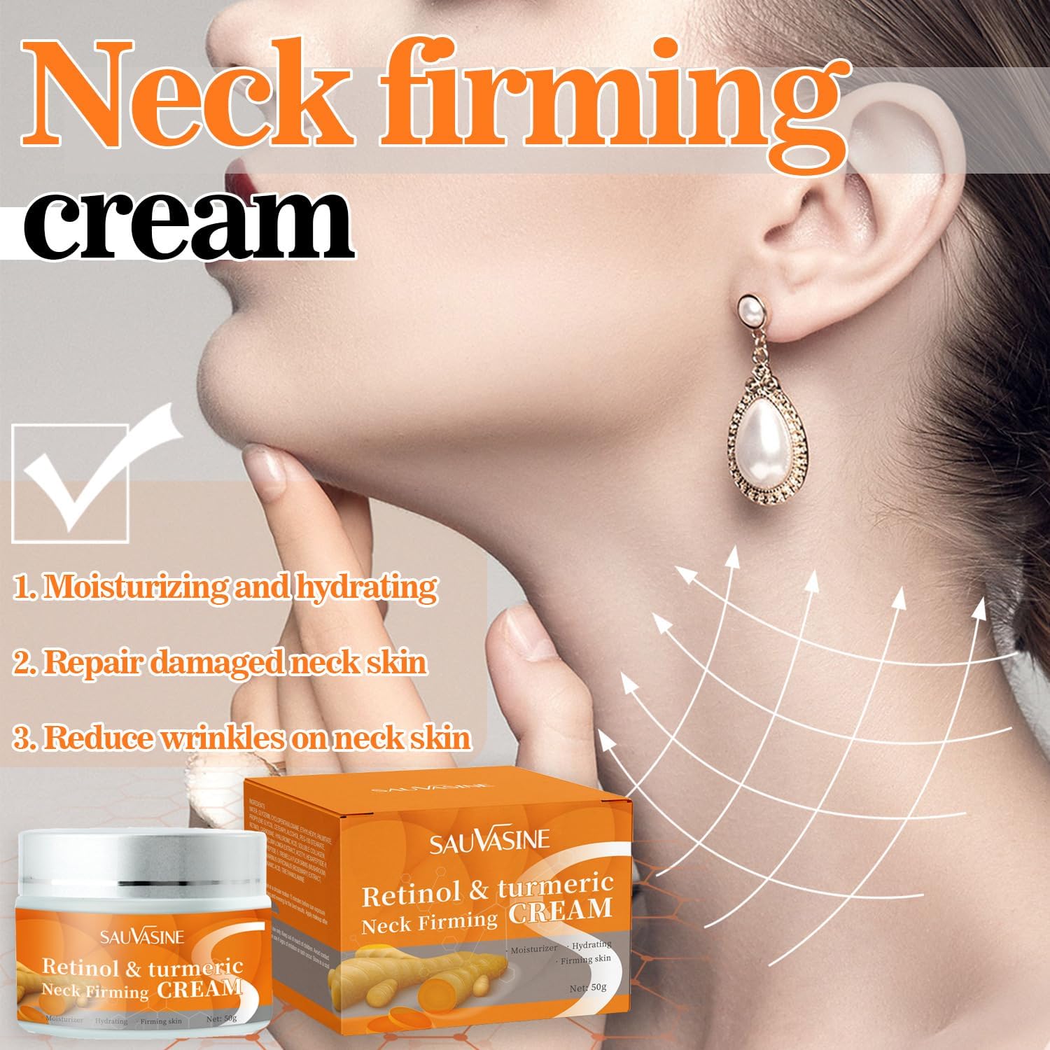 Turmeric Neck Firming Cream - Image 2