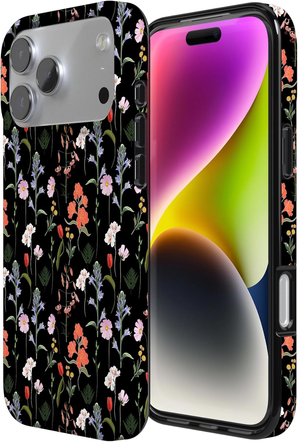 Casely iPhone 17 Pro Max Case | Secret Garden | Mixed Floral | Compatible with MagSafe | Classic Ultra Slim Design