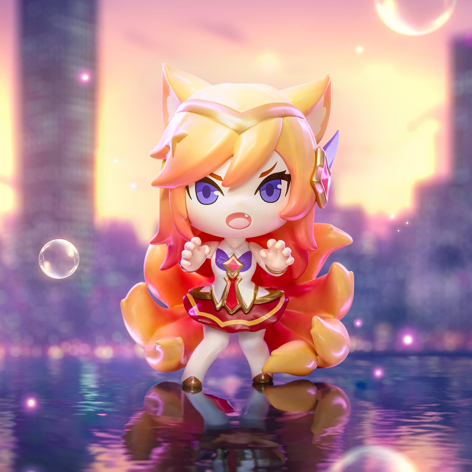 POP MART Fight for The Golden Spatula Chibi Series Figures, Blind Box Figures, Random Design Action Figures Collectible Toys Home Decorations, Holiday Birthday Gifts, Single Box