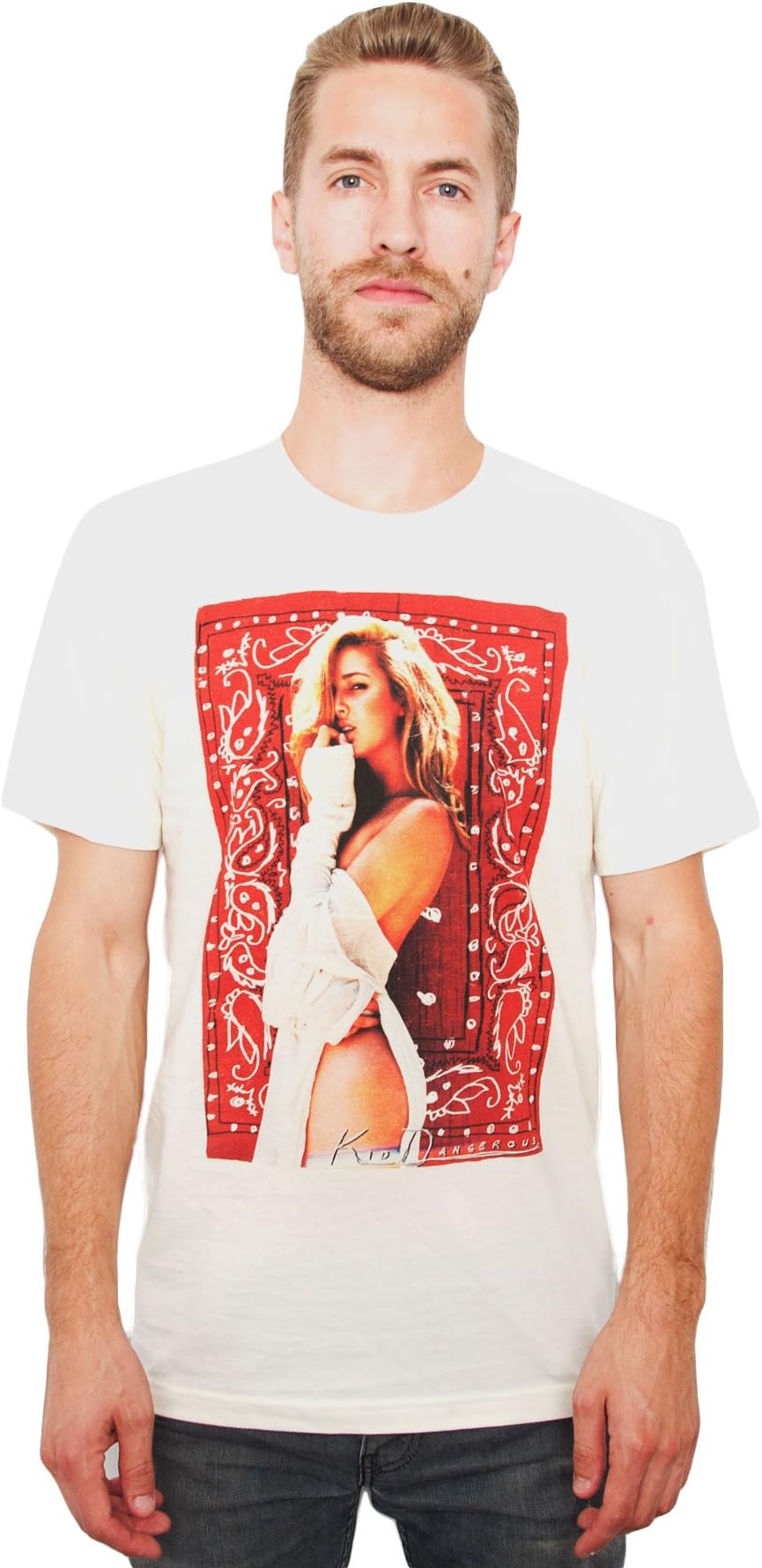 Men's Bandana Girl T-Shirt - L