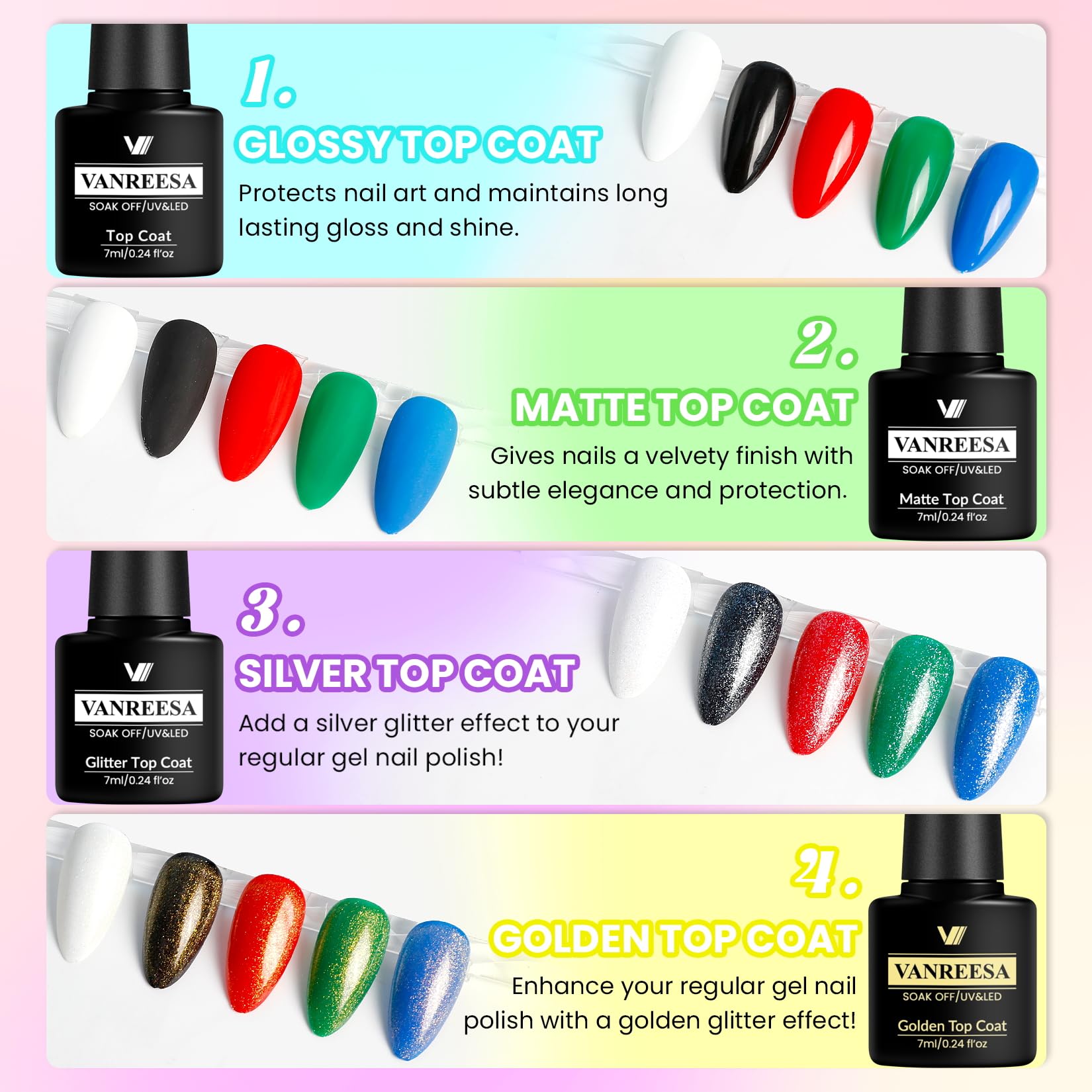 VANREESA Gel Nail Polish for DIY Manicures