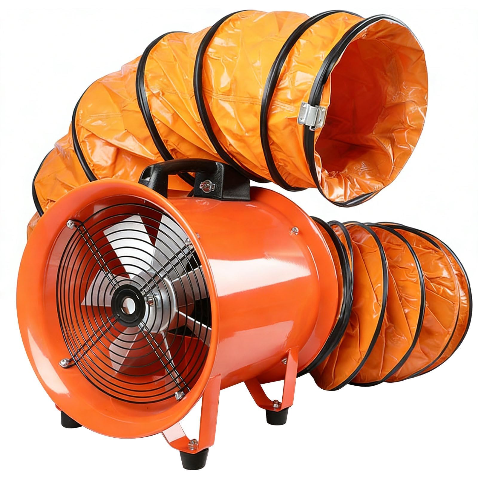380W Dust Extractor Ventilation Fan, 12"/300MM, with Portable 5M Hose