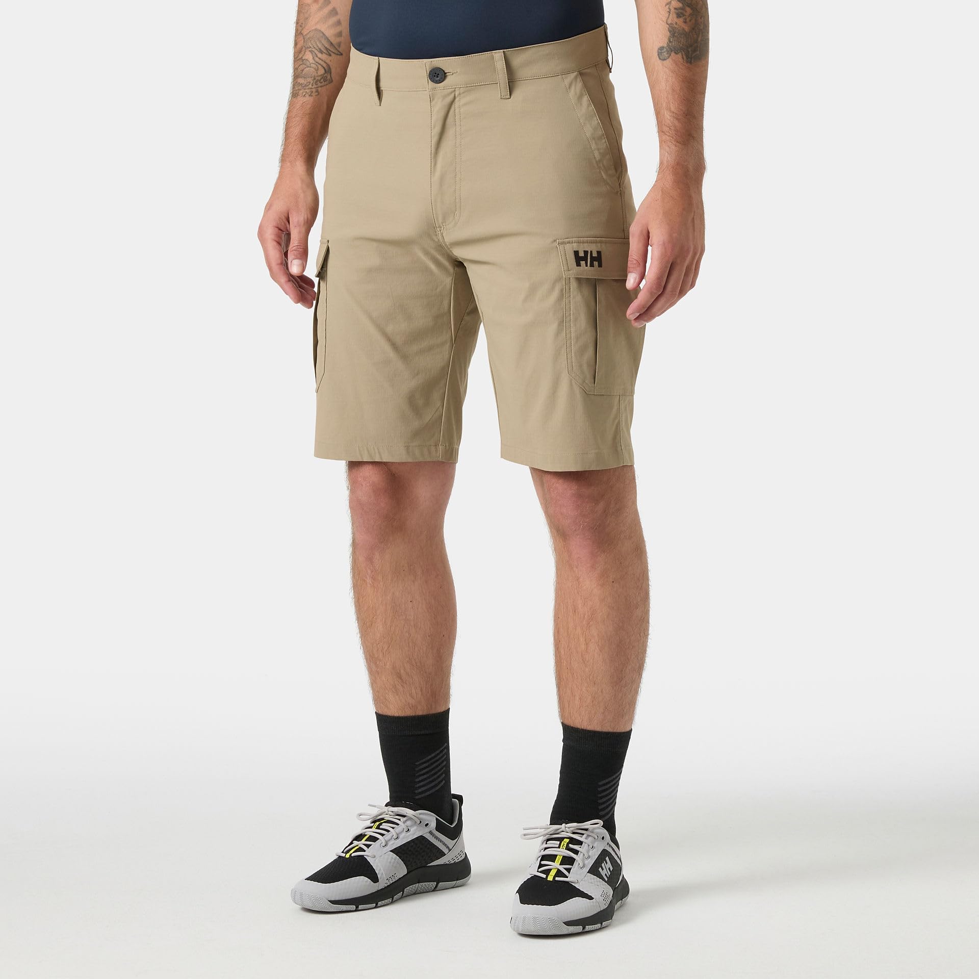 Helly Hansen Męskie szorty Hh Qd Cargo 28 cm, Pebble, 36